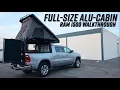 Alu-Cabin Full-Size Camper Ram 1500 Walkthrough Tiny Builds