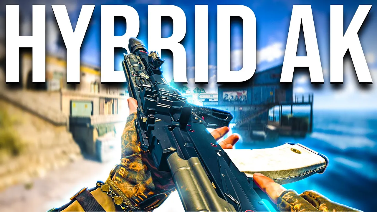 the NEW Hybrid MW AK 47 on Rebirth DOMINATES | Rebirth island Warzone