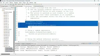 Java 96 Print the content of an ArrayList using traditional for loops