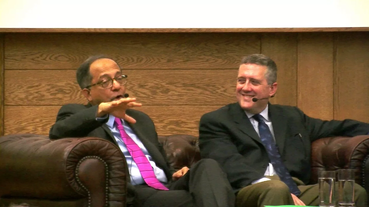 Kaushik Basu (World Bank) & James Bullard (FED President)