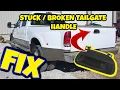 FORD F250 F350 REAR TAILGATE FIX