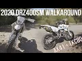 DRZ400SM Adventure Hooligan Build TKC80 AX41 Tyre Review Bike Walk Around