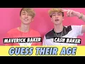 Cash and Maverick Baker - Guess Their Age