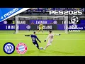 PES 2025 Inter Milan vs Bayern Munich | Penalty shootout | PS5™ [4K60]