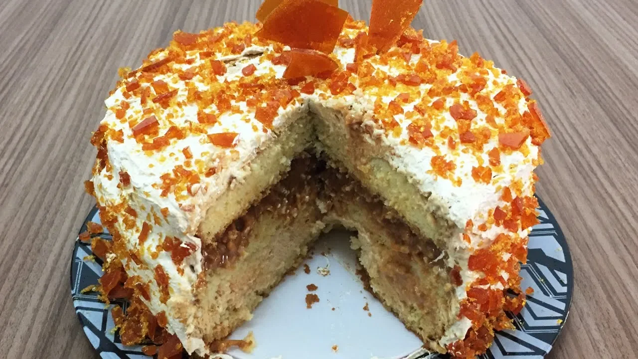 BOLO DE COCADA QUEIMADA MOLHADO E CROCANTE RECEITA