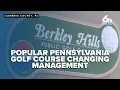 an opportunity Johnstown to retain property management of Berkley Hills golf course