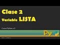 Lists Python Course v2 Class 2