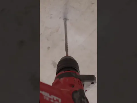 Un martillo perforador + un sistema de aspiración = La solución completa ✅