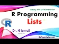 Lists in R Programming Simple Explanation for Beginners to Advanced