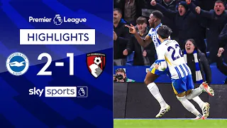 Super-sub Welbeck sees Brighton beat Cherries 😯 | Brighton 2-1 Bournemouth | PL Highlights