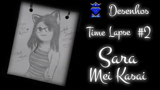 time lapse drawing 2 sara mei kasai
