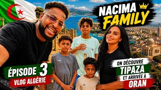 VLOG ALGÉRIE – ÉPISODE 3 : VISITE MONUMENT TIPAZA ET ARRIVEE A ORAN !