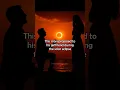 Man proposed to his girlfriend during the solar eclipse