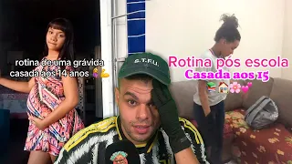 as rotinas das casadas adolescentes do tiktok