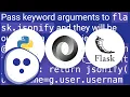 Return JSON response from Flask view
