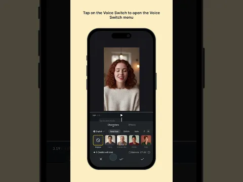 🎙️ Give your voice—or your AI Avatar—a whole new sound.