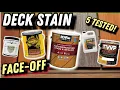 The Best Deck Stain We Tested 5 to Find Out