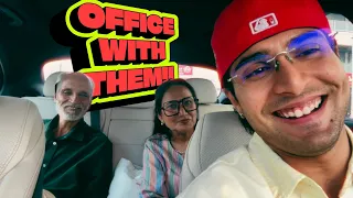 Mom & Dad Joined Our Content Shoot 😂❤️ | Office Vlog