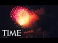 Drone Captures Stunning Fireworks During A Lightning Storm In Venice Florida On July 4th TIME