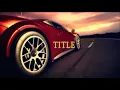 New Hightech car racing intro template 3D after effects
