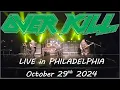 Download Lagu OVERKILL Live in Philadelphia @ Theatre of Living Arts October 29, 2024