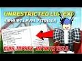 FULL LUA EXE STABLE SIRHURT LEVEL 7 - TOPKEK INF YIELD GRAB KNIFE W SCRIPT HUB