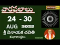 Download Lagu Weekly Horoscope | 24th - 30th AUG 2025 | WEEKLY HOROSCOPE || YOGAMANJARI TV | M V SHARMA ||