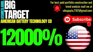 AMERICAN BATTERY TECHNOLOGY CO BIG TARGET ABML STOCK NEWS