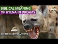 Biblical Meaning of HYENA in Dream - Spiritual Meaning of Hyenas