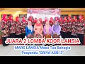 Download Lagu JUARA 2 LOMBA KOOR LANSIA || MARS LANSIA MASA TUA BAHAGIA || DESA KARANGKEMIRI