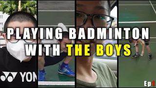 Download Playing Badminton With THE BOYS · Badminton (Malaysia, Penang) | Ep 1 🏸 - Vlog 5 MP3