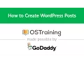 WordPress Beginner Tutorial How to Create WordPress Posts