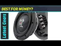 Gravity Warzone WZ10D4-1 10 Inch 1200 Watt Max Power Elite Car Shallow Subwoofer 4 Ohm