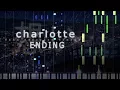 Download Lagu Charlotte - Yake Ochinai Tsubasa Ending Synthesia Piano Tutorial ▶ Arr. by Pikasfed