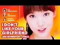 Lagu Weki Meki - I don't like your Girlfriend (Line Distribution + Lyrics Karaoke) PATREON REQUESTED