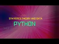 Statistics Theory and Data Analysis