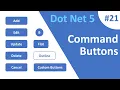 ASP NET Core Blazor DataGrid Command Buttons
