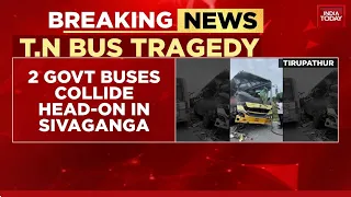 tamil nadu bus horror 10 dead 40 injured in horrific sivagangai bus collision india today