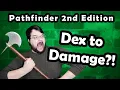 Pathfinder 2E Dex to Damage House Rule