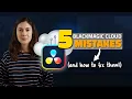 AVOID these 5 MISTAKES when Using Blackmagic CLOUD - DaVinci Resolve Collaboration Tutorial