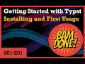 Getting Started with Typst - Installing and First Usage S01E01