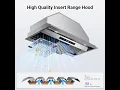 IKTCH 36 Range Hood Review 900 CFM Built In Kitchen Vent Hood with Baffle Filters