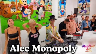 EDEN Gallery Art Night 2025 by Alec Monopoly at Dubai Mall Luxury Art Music