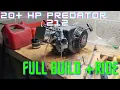 20 HP Hemi predator 212 build Full engine Teardown and Rebuild