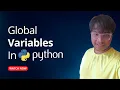 Global Variables in Python Python For Beginners 2023 Python Soldiers
