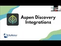 Aspen Discovery Integrations