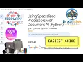 Using Specialized Processors with Document AI Python FEB 2026