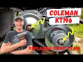 How to replace clutch torque converter and drive belt on KT196