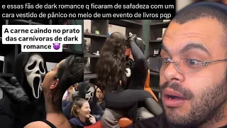 FÃS DE DARK ROMANCE (LIVRO DE SAFADEZA) FAZEM BIENAL VIRAR BORDEL COM PRESENÇA DE MASCARADO