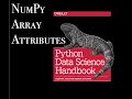 Data Science with Python - Numpy Pt 2 Array Attributes